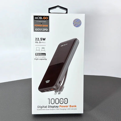 Mobigo GO512PD 10000 mah PD power bank