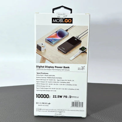 Mobigo GO512PD 10000 mah PD power bank