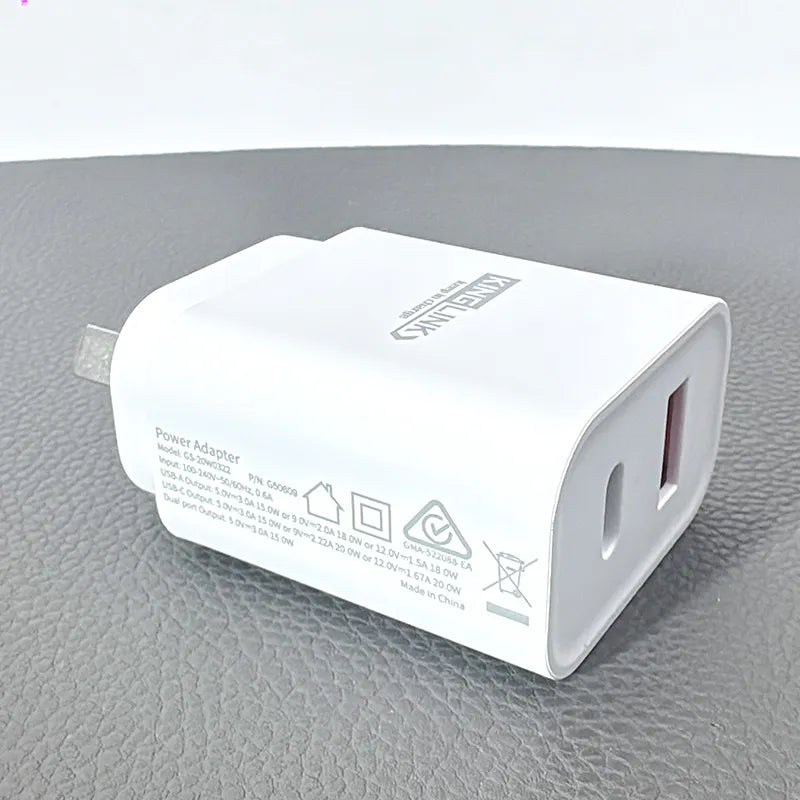 Kinglink GS20W0322 PD 20W wall charger