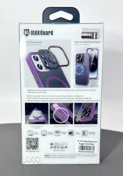 Case for iPhone 17 Pro 6.3 Kinglink Glitter Bling Design MagFit