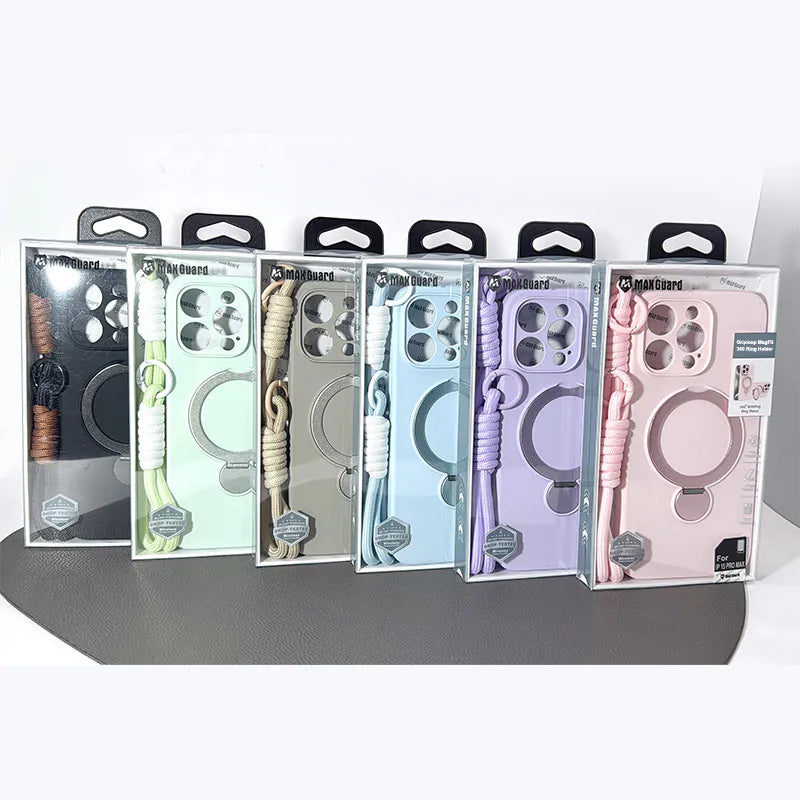Case for iPhone 13 6.1 Gripoop MagFit 360 Ring Holder (14 6.1 fit)