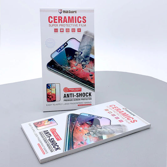 Ceramics MaxGuard full cover screen protector for iPhone