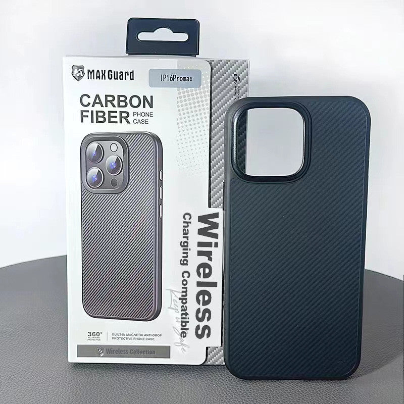 Case for iPhone 17 Air 6.6 Maxguard Carbon Fiber MagFit
