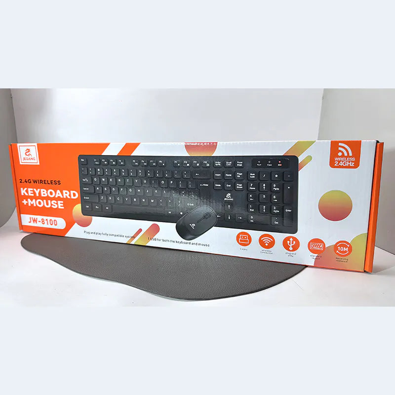 JEQANG JW8100 2.4G Wireless Keyboard Mouse