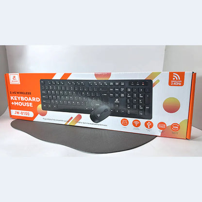 JEQANG JW8100 2.4G Wireless Keyboard Mouse