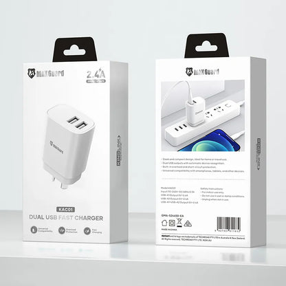 Maxguard KAC01 2.4A wall charger