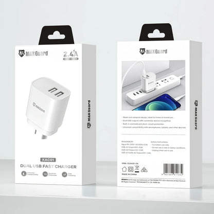Maxguard KAC01 2.4A wall charger