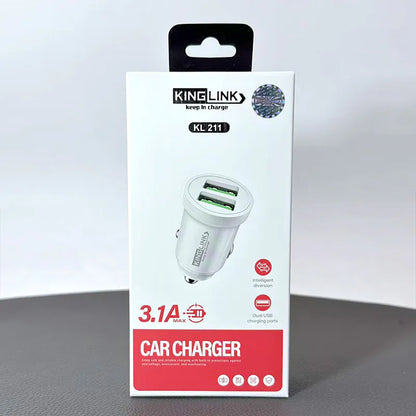 Kinglink KL211 3.1A 2 USB car charger