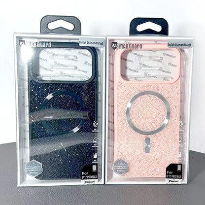 Case for iPhone 17 Pro max 6.9 Maxguard Stylish Diamond MagFit
