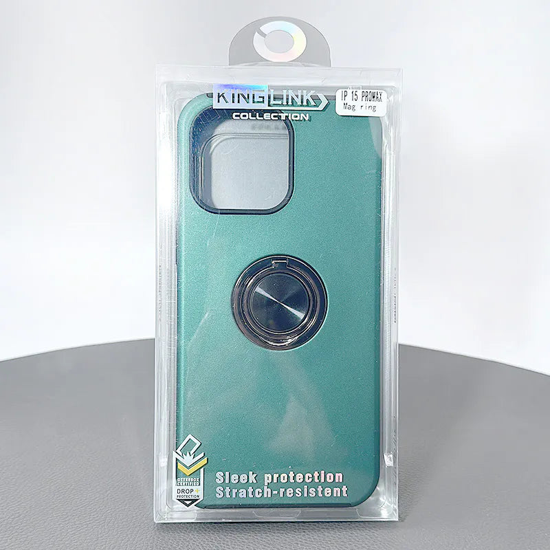Case for iPhone 17 Air 6.6 Kinglink Mag Ring with Kickstand