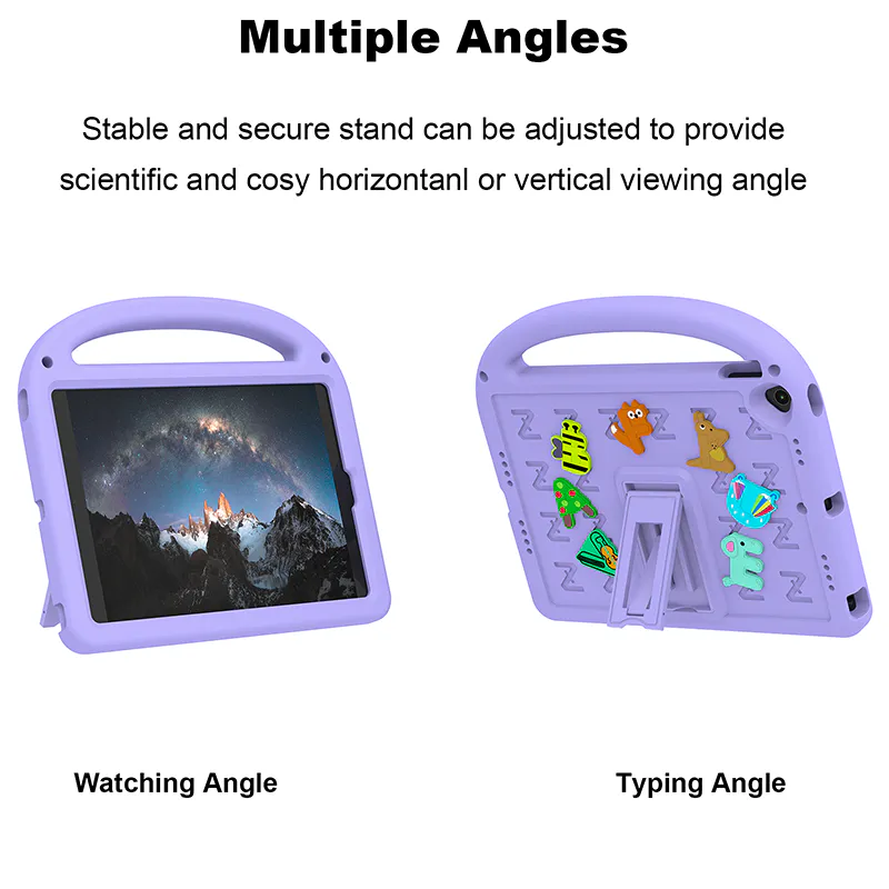 Case for Ipad new 9.7 ‌A10 Fusion Cartoon Stand Letter