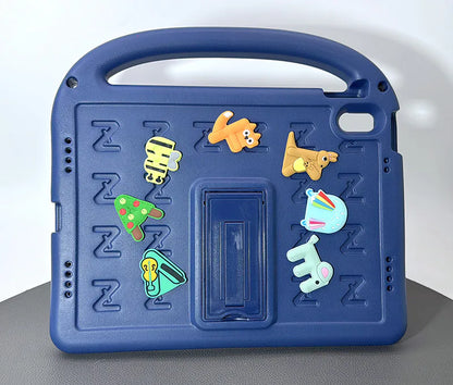 Case for Ipad new 9.7 ‌A10 Fusion Cartoon Stand Letter