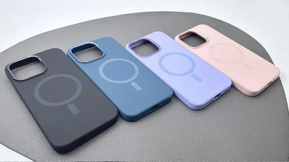 Case for iPhone 17 Pro 6.3 Maxguard Liquid Silicon Magfit