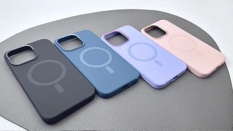 Case for iPhone 17 6.3 Maxguard Liquid Silicon Magfit