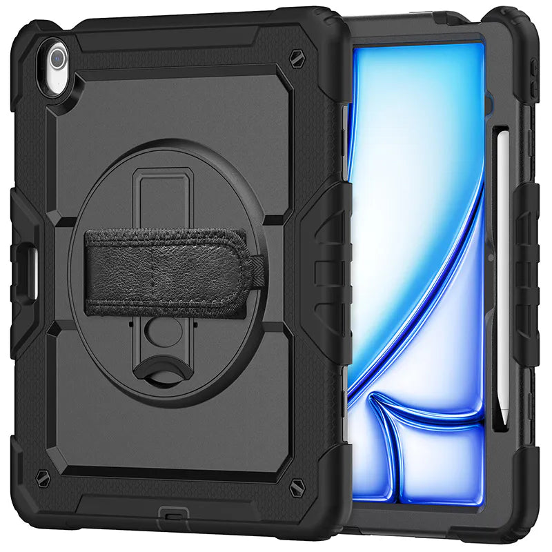 Case for Ipad Pro 12.9 2022/2021/2020/2018 heavy duty with penslot PRO STRAP (not fit Air 13)