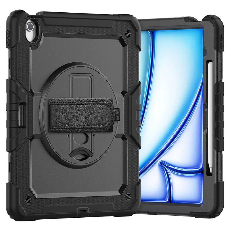 Case for Ipad Pro 12.9 2022/2021/2020/2018 heavy duty with penslot PRO STRAP (not fit Air 13)