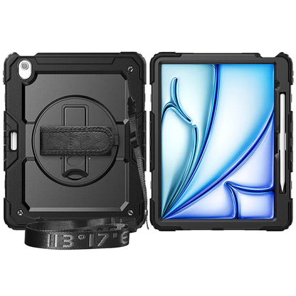 Case for Ipad Pro 12.9 2022/2021/2020/2018 heavy duty with penslot PRO STRAP (not fit Air 13)