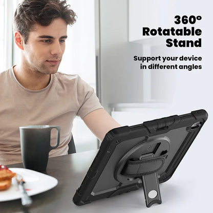 Case for Ipad Pro 12.9 2022/2021/2020/2018 heavy duty with penslot PRO STRAP (not fit Air 13)