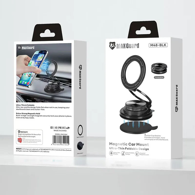 Maxguard M48 Ultra-thin Foldable Magnetic Car Holder