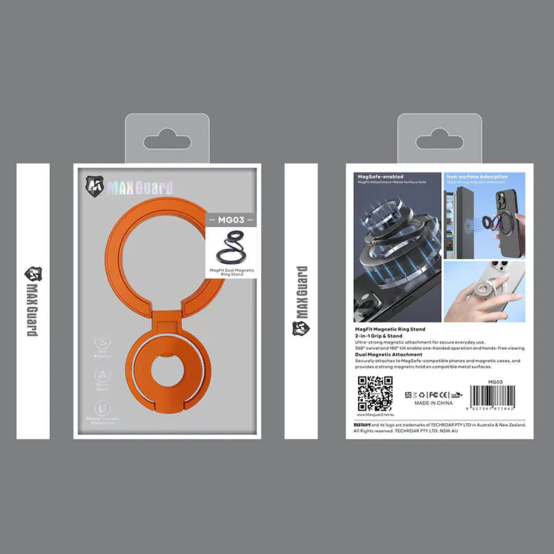 Maxguard MG03 MagFit Dual Magnetic Ring Stand