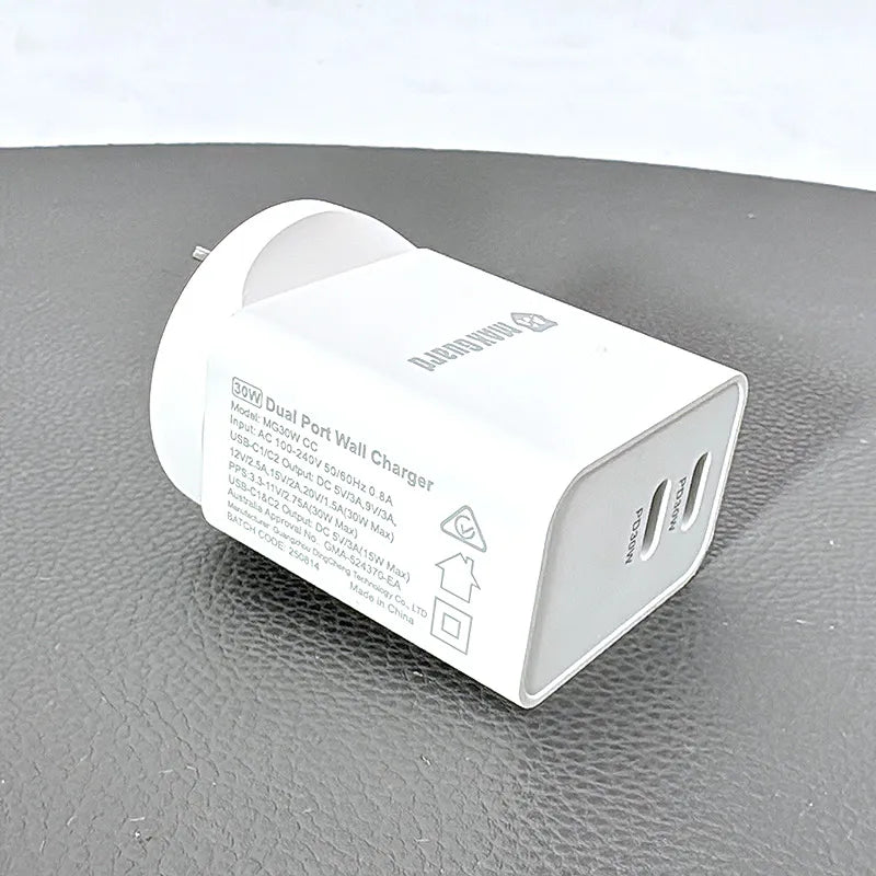 Maxguard MG30WCC PD 30W GaN III Wall Charger