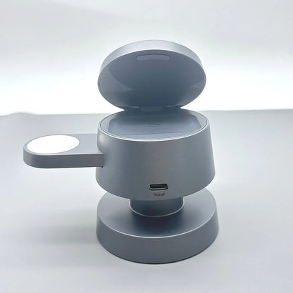 Maxguard MW09 4 in 1 15W Hub Wireless Charger ( For apple watch and IOS & android system phone)