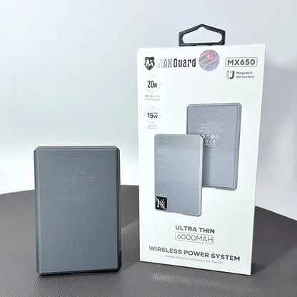Maxguard MX650 6000 mah PD Ultra Thin power bank