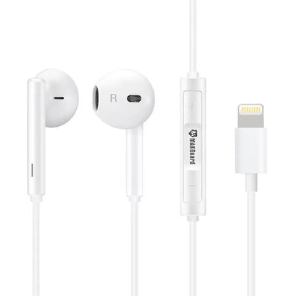 Maxguard MZ01 Crystal Sound Lightning earphone (Plus & Play)