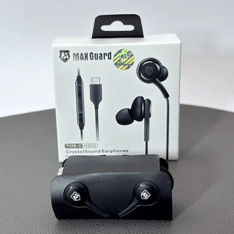 Maxguard MZ03 Type-C Crystal Sound earphone