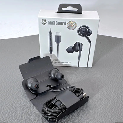 Maxguard MZ03 Type-C Crystal Sound earphone