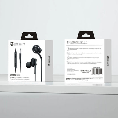 Maxguard MZ04 3.5mm Crystal Sound earphone