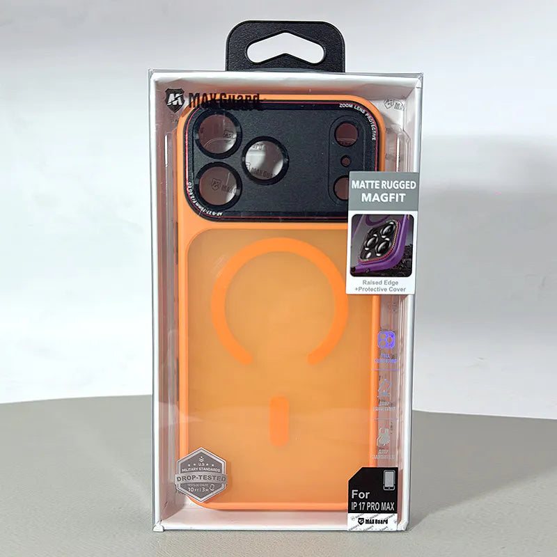 Case for iPhone 17 6.3 Maxguard Matte Rugged MagFit (with AI Key)