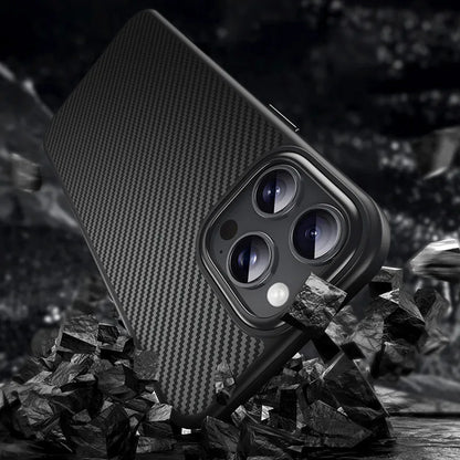 Case for iPhone 17 Air 6.6 Maxguard Carbon Fiber MagFit
