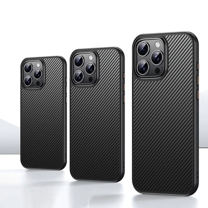 Case for iPhone 17 Air 6.6 Maxguard Carbon Fiber MagFit