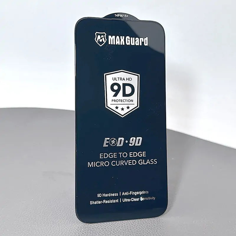Maxguard ESD 9D Edge to Edge Micro Curved Glass Screen Protector for Samsung