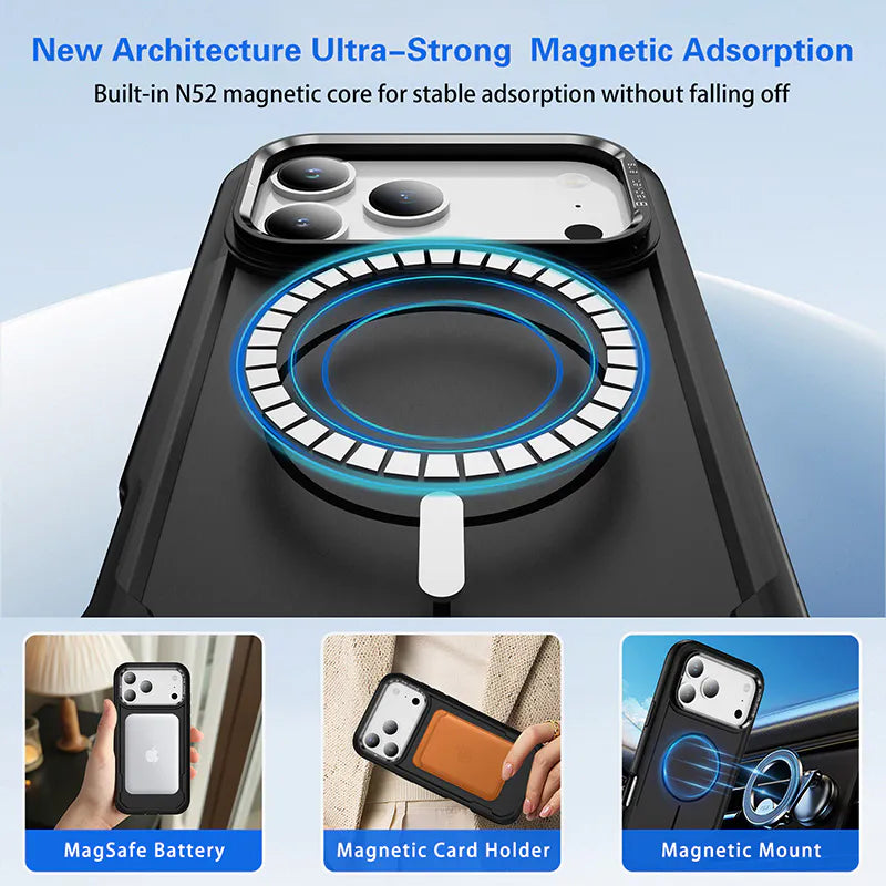Case for Iphone 13 Pro 6.1 Maxguard Rock Shield Magfit
