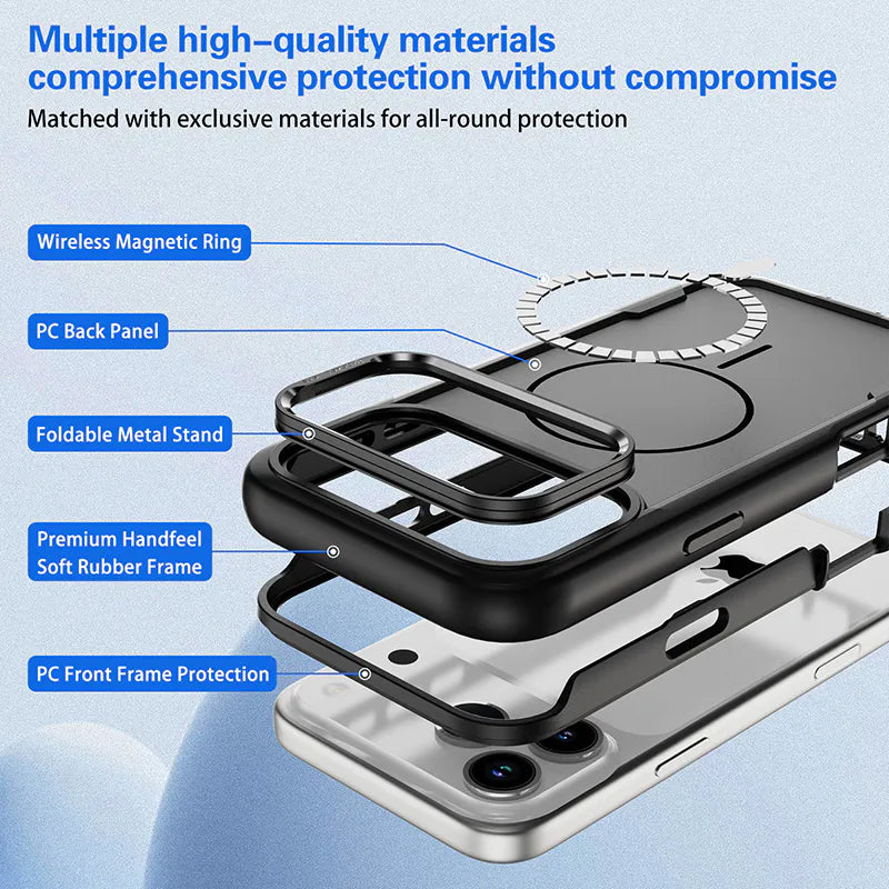 Case for Iphone 14 Pro 6.1 Maxguard Rock Shield Magfit