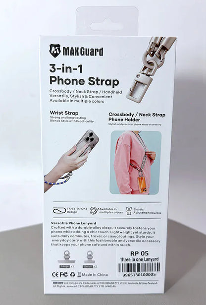 Maxguard Three-in-One Durable Phone Lanyard