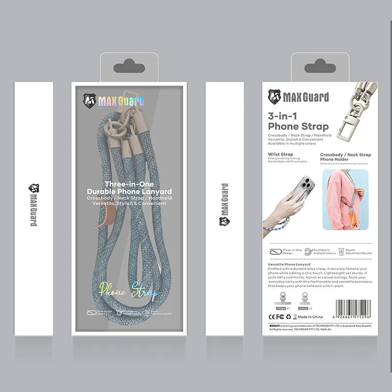 Maxguard Three-in-One Durable Phone Lanyard