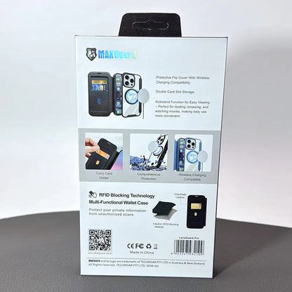 Case for Iphone 13 Pro max 6.7 Maxguard Mag Noble Flip MagFit (12 Pro max fit)