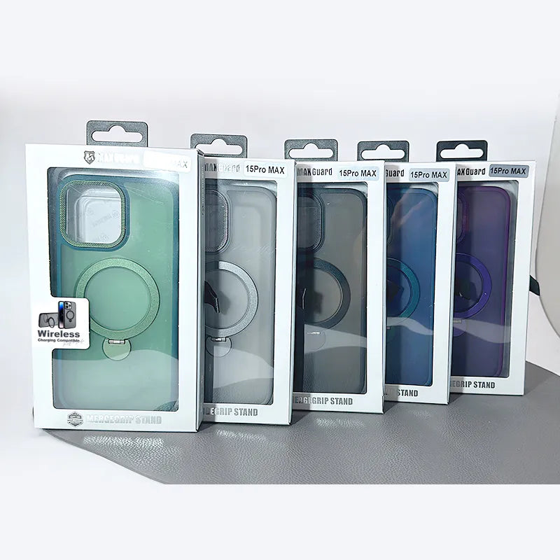 Case for iPhone 17 Pro max 6.9 Maxguard Mergegrip Stand Magfit