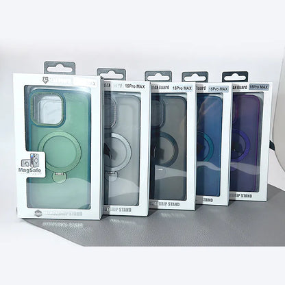 Case for iPhone 17 Pro 6.3 Maxguard Mergegrip Stand Magfit