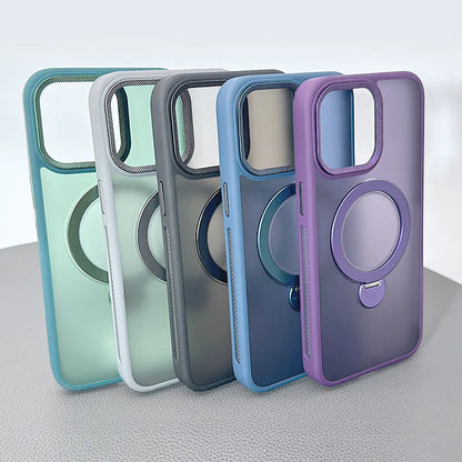Case for iPhone 17 Pro 6.3 Maxguard Mergegrip Stand Magfit