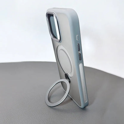 Case for iPhone 17 Pro 6.3 Maxguard Mergegrip Stand Magfit