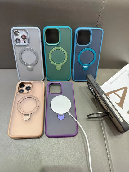 Case for iPhone 17 Pro 6.3 Maxguard Mergegrip Stand Magfit