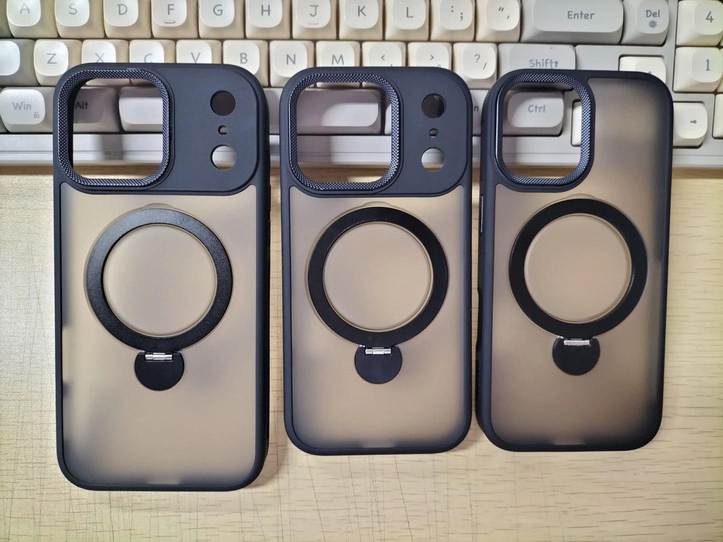 Case for iPhone 17 Pro 6.3 Maxguard Mergegrip Stand Magfit