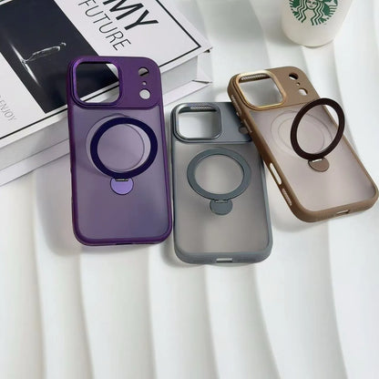 Case for iPhone 17 Pro 6.3 Maxguard Mergegrip Stand Magfit