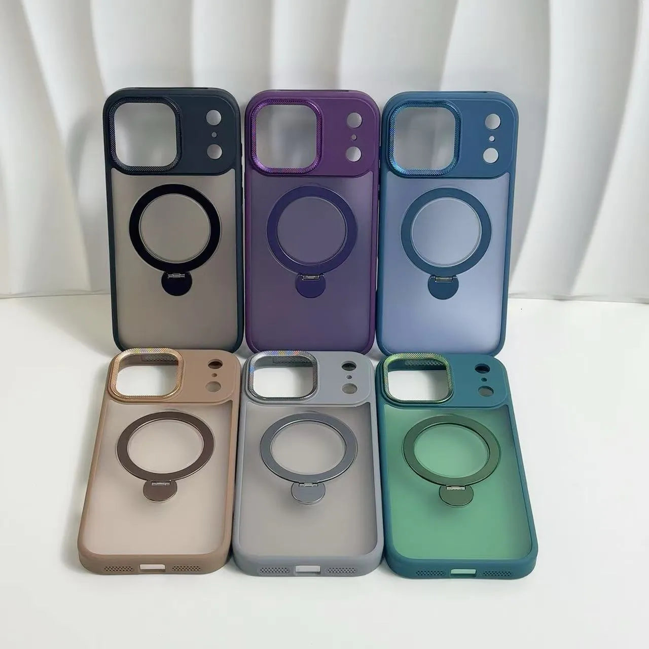 Case for iPhone 17 Pro 6.3 Maxguard Mergegrip Stand Magfit