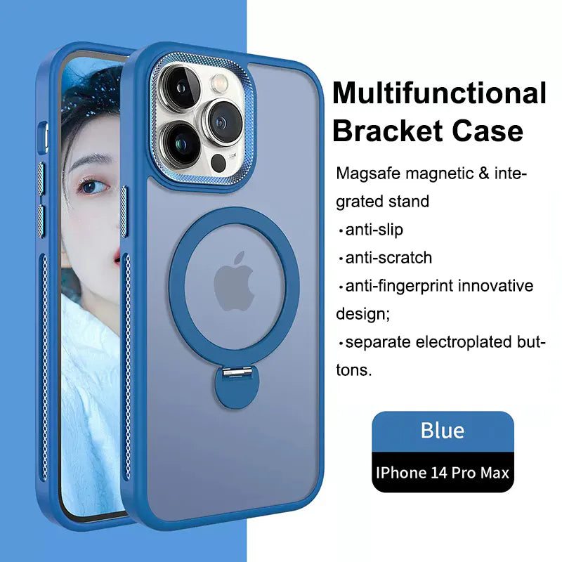 Case for iPhone 17 Pro 6.3 Maxguard Mergegrip Stand Magfit