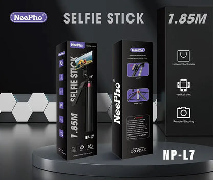 NeePho NPL7 1.85m Extendable Selfie Stick